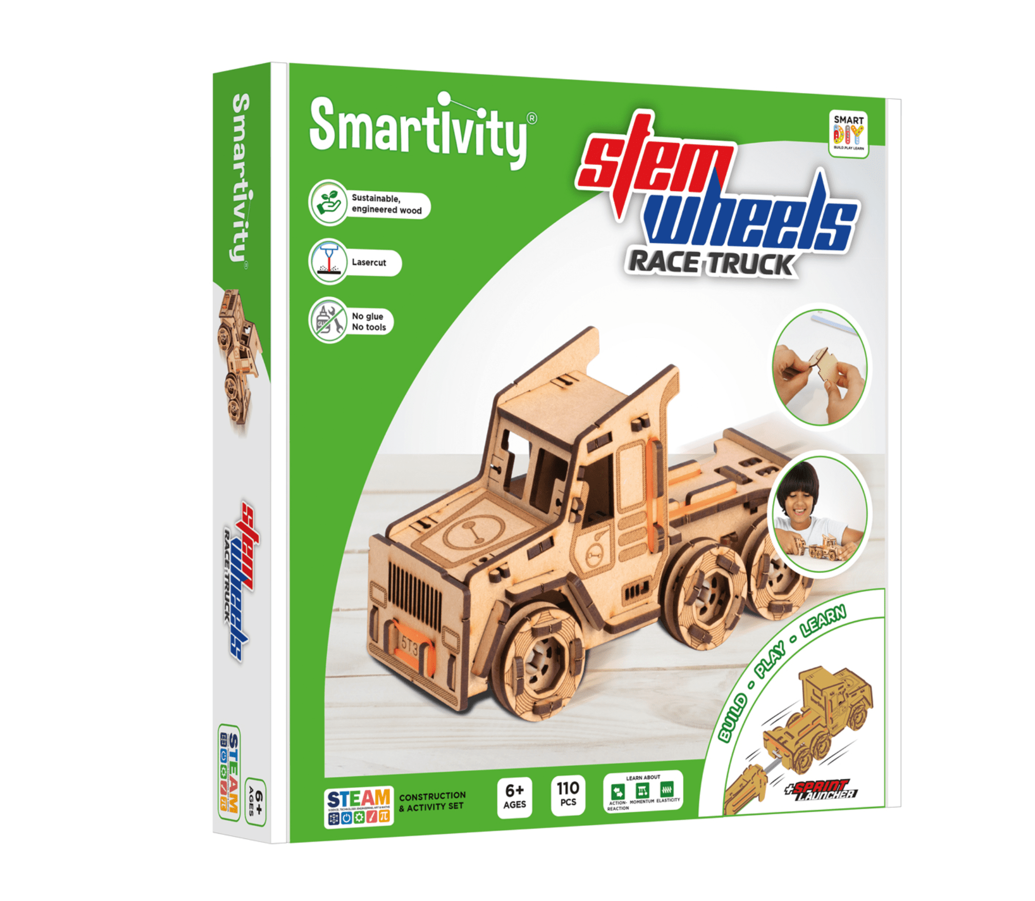 Smartivity Stem Wheels Bausatz Race Truck